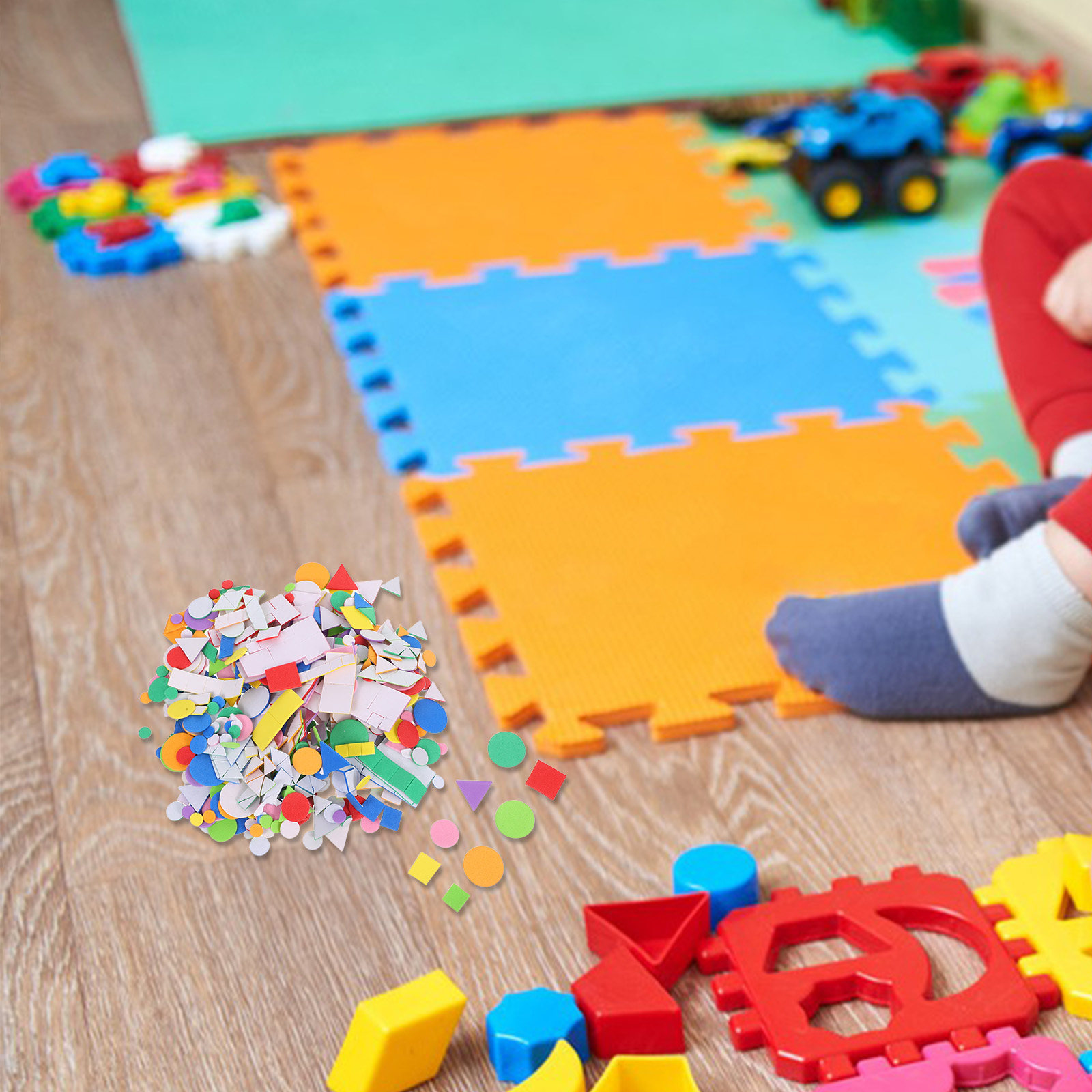960Pcs Self Adhesive Kids Stic - огляд і ціна Art Craft For Preschoolers