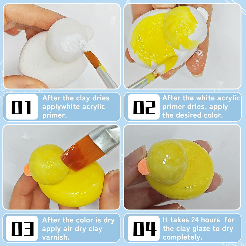 10ML Air Dry Clay Glaze, Air D - огляд і ціна Air Dry Clay