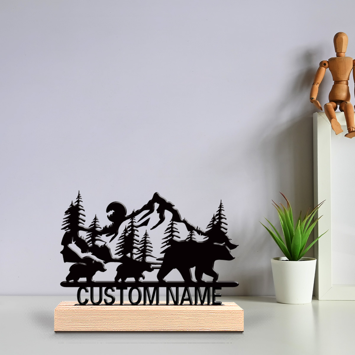 1pc Creative nature view Custo - огляд і ціна Art Craft Usa