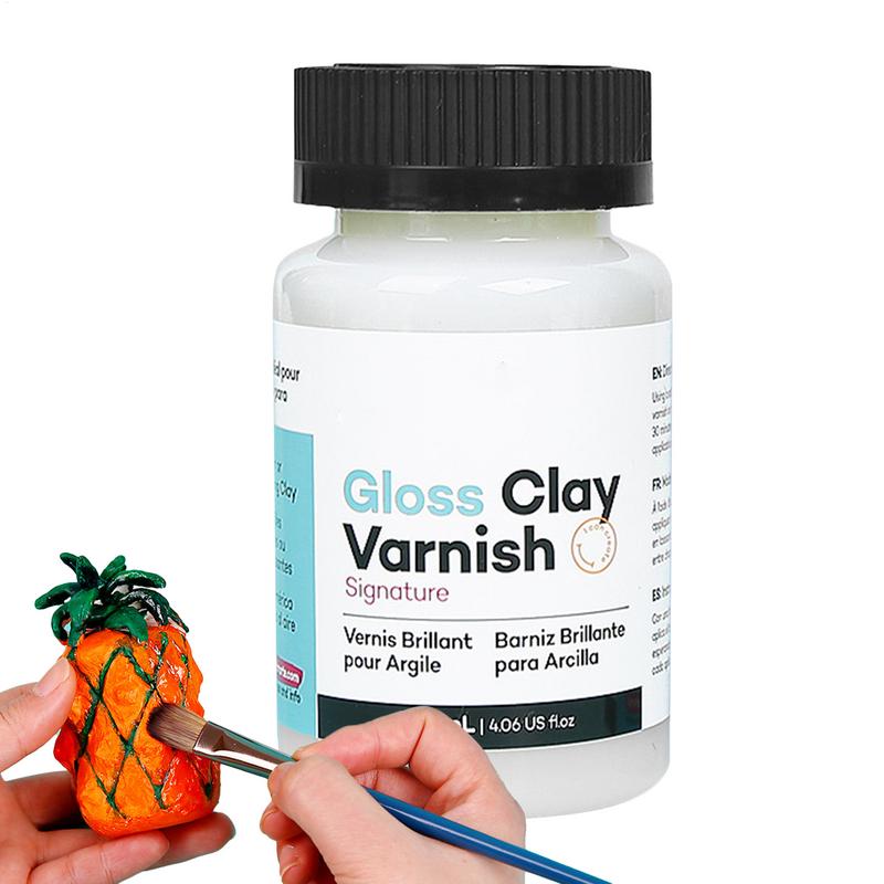 120ML Gloss Varnish For Air Dr - огляд і ціна Air Dry Clay