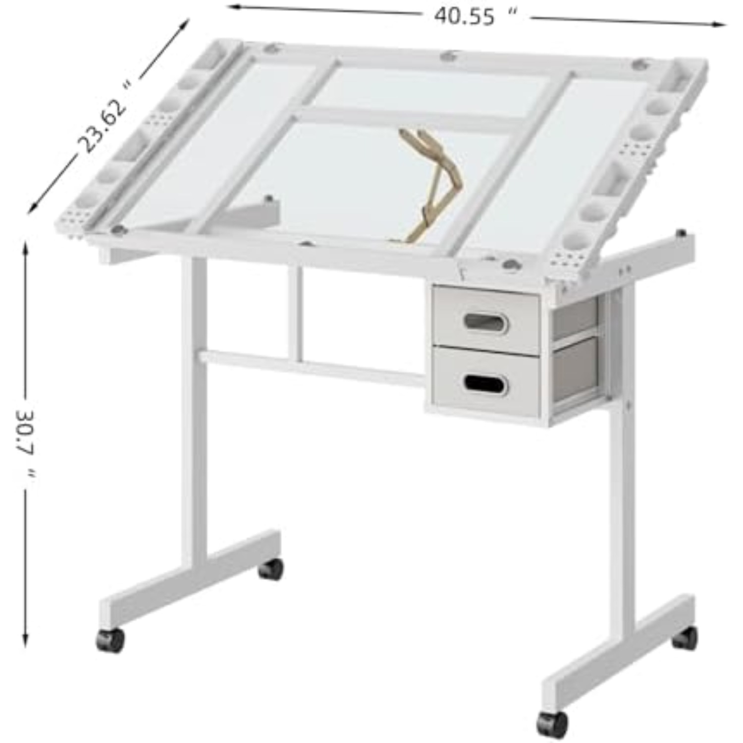 Rolling Drafting Table Desk, P - огляд і ціна Art Craft Usa