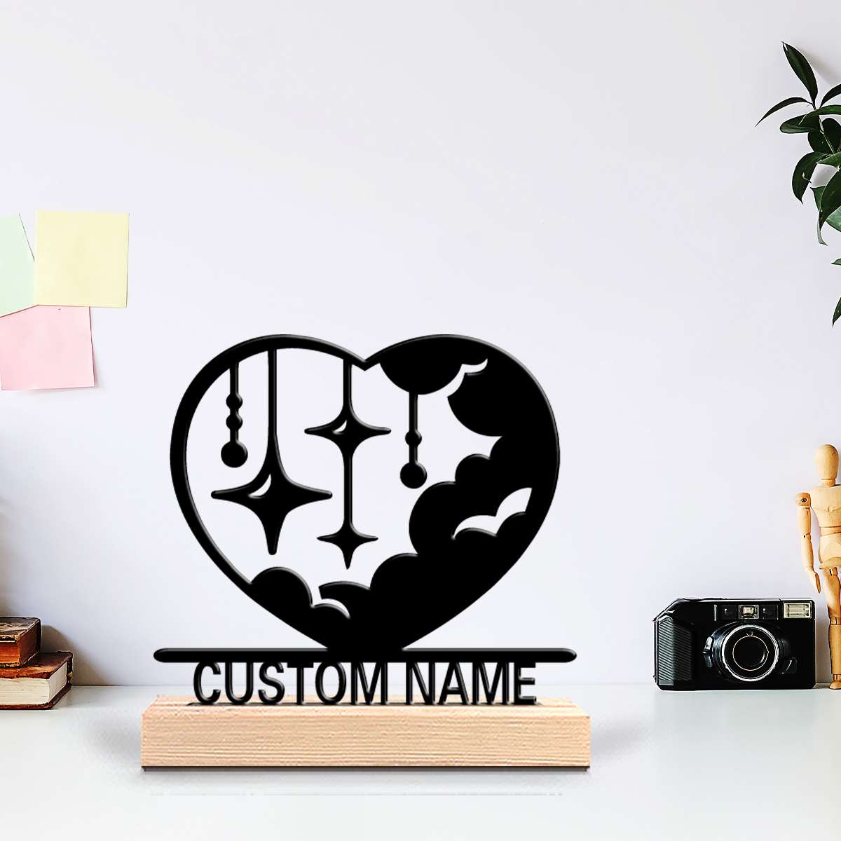 1pc Fashion love cloud Customi - огляд і ціна Art Craft Usa