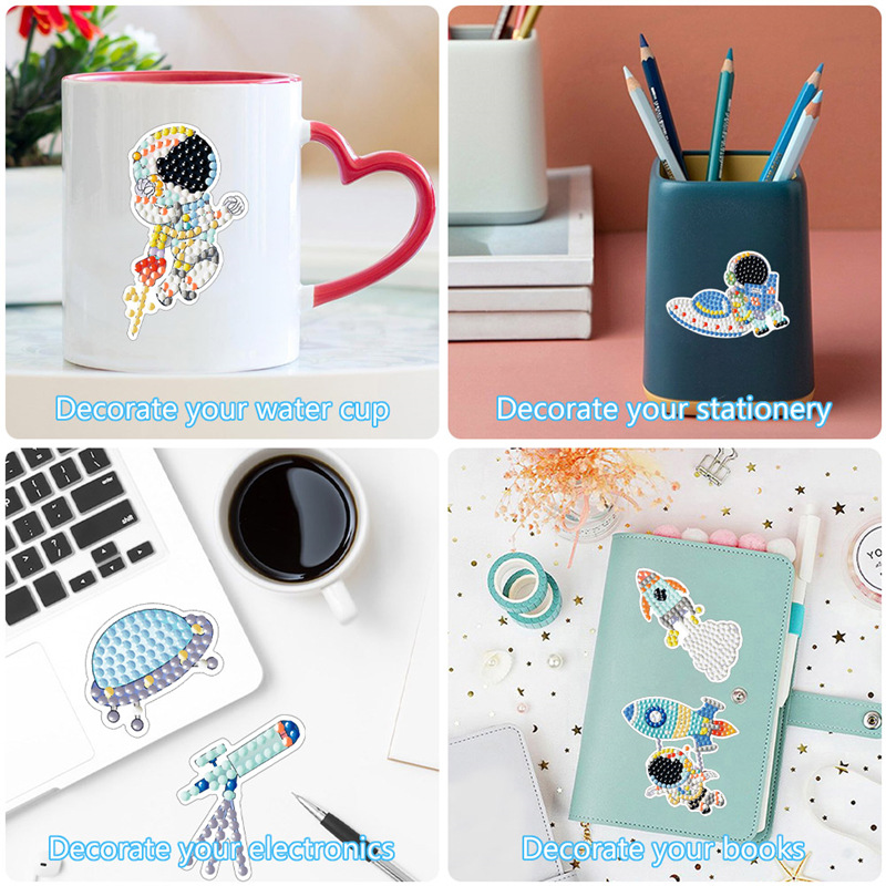 Space Diamond Art Kit For Kids - огляд і ціна Art And Craft Rocket
