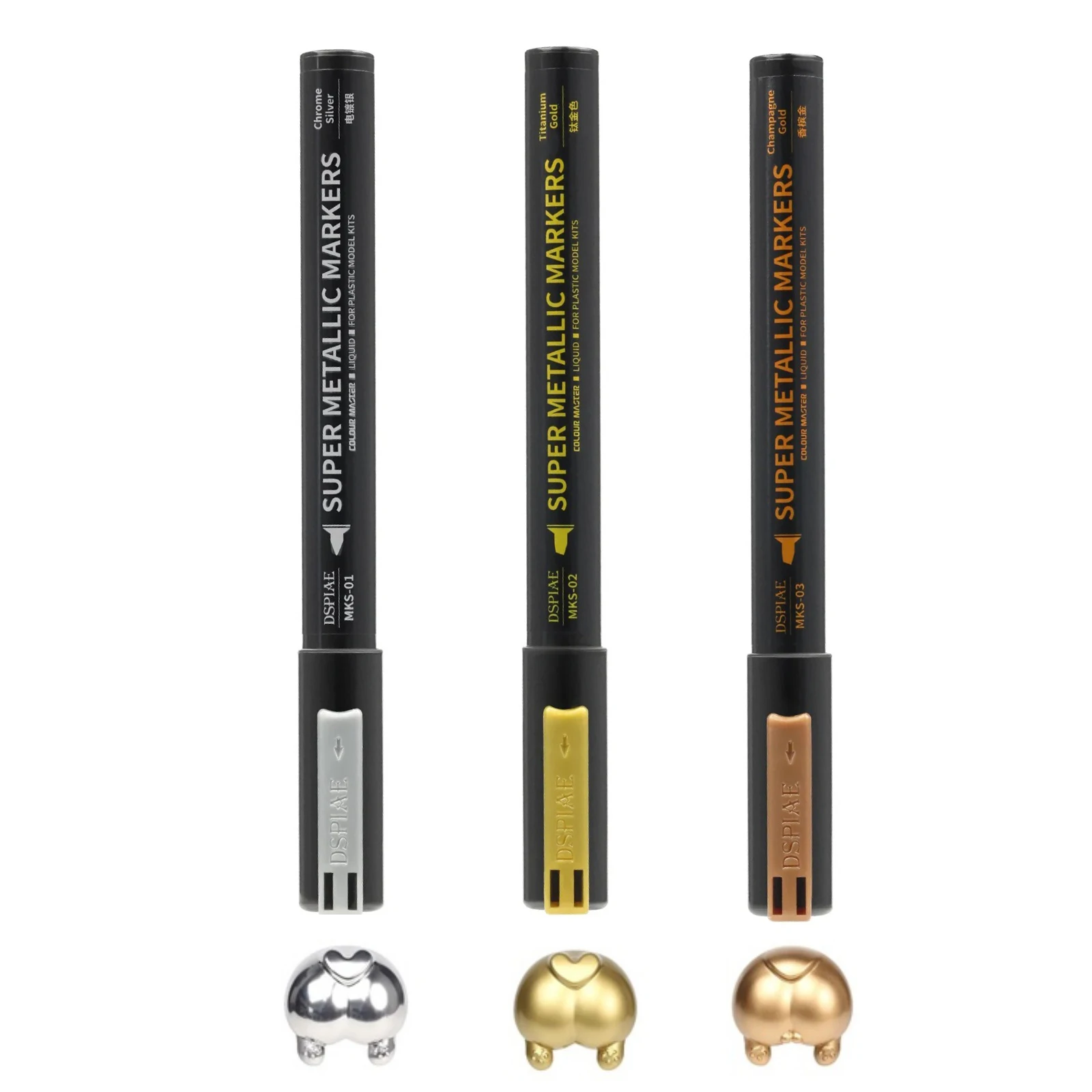 DSPIAE MKS Super Metallic Colo - огляд і ціна Illustration Marker Set