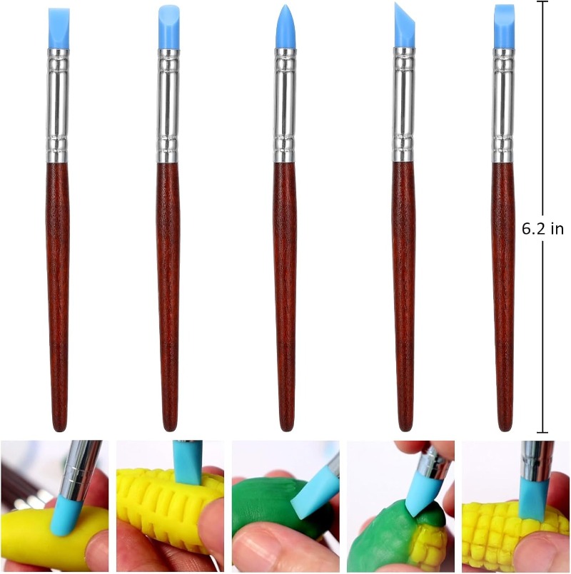 Air Dry Clay Tool Set Silicone - огляд і ціна Air Dry Clay