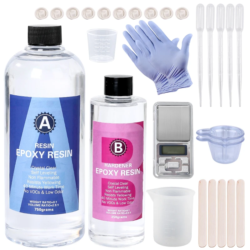 Epoxy Resin Kit Crystal Clear  - огляд і ціна Art Craft Stick