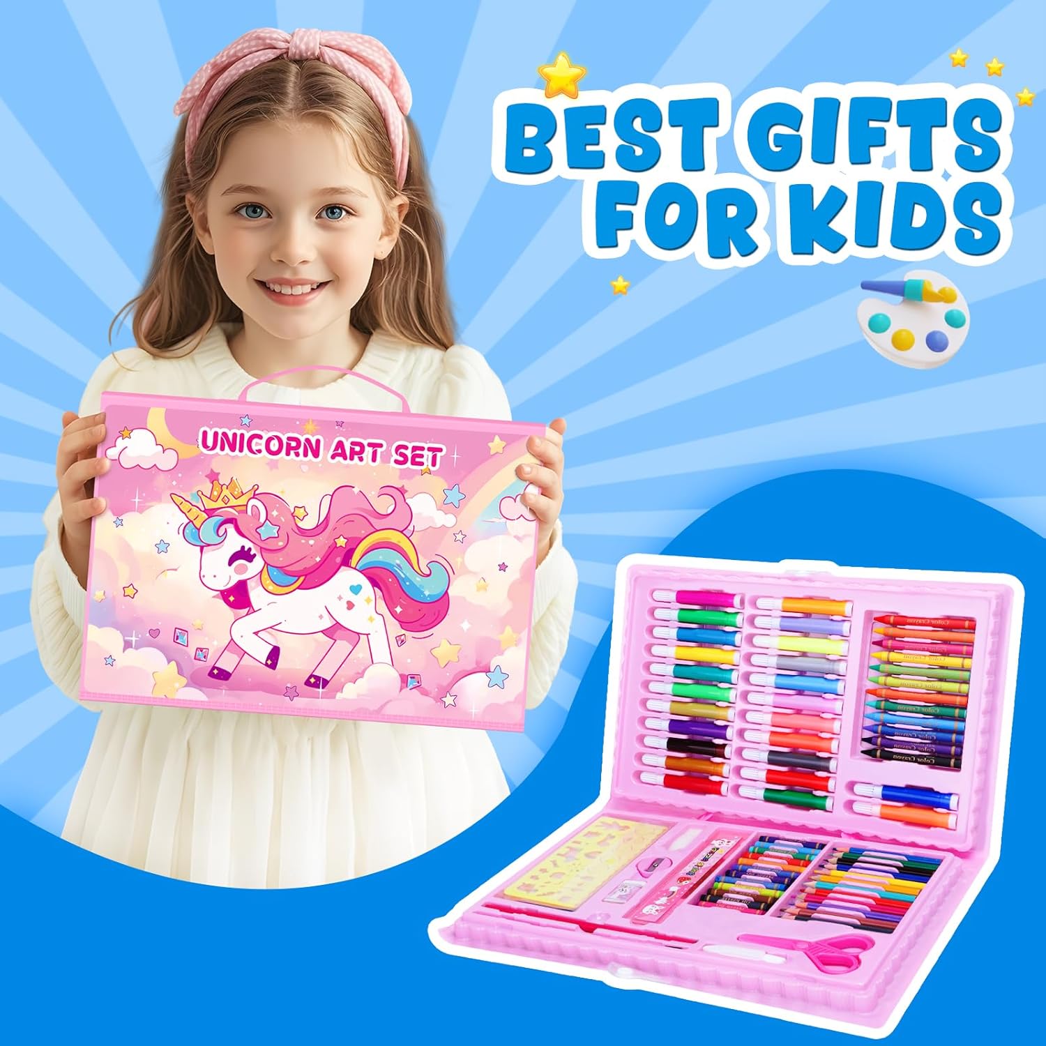 Coloring Book Set for Kids, Di - огляд і ціна Illustration Marker Set