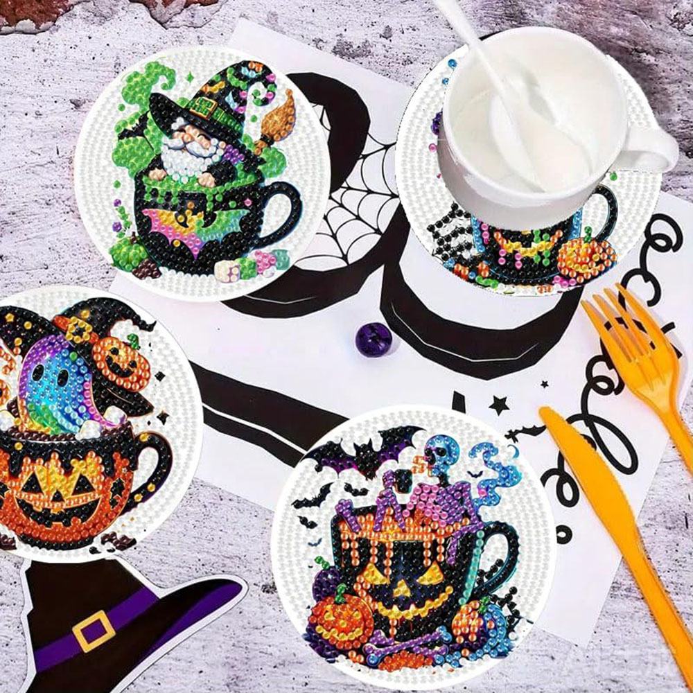 8PCS 5D Halloween Gnome Diamon - огляд і ціна Art Craft Adult