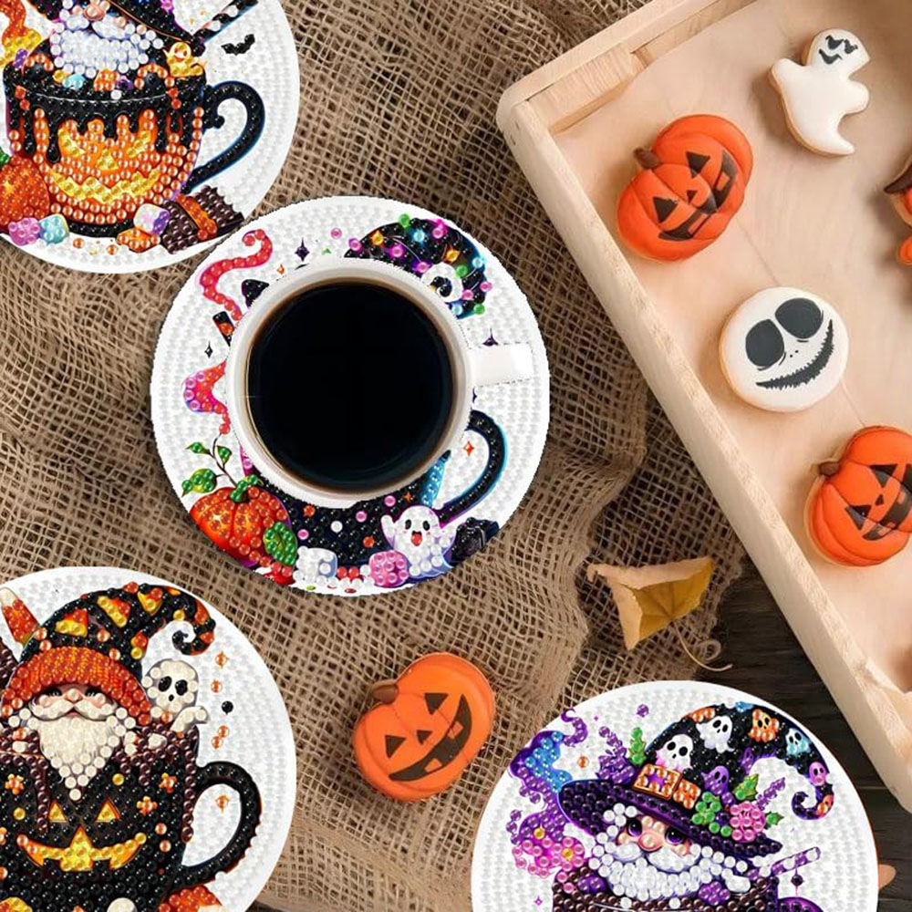 8PCS 5D Halloween Gnome Diamon - огляд і ціна Art Craft Adult