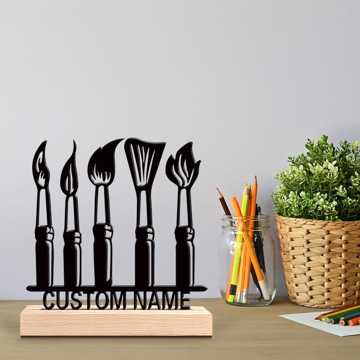 1pc table tool Customized Text - огляд і ціна Art Craft Usa
