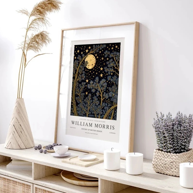 Vintage Moon and Stars William - огляд і ціна Art Craft William Morris