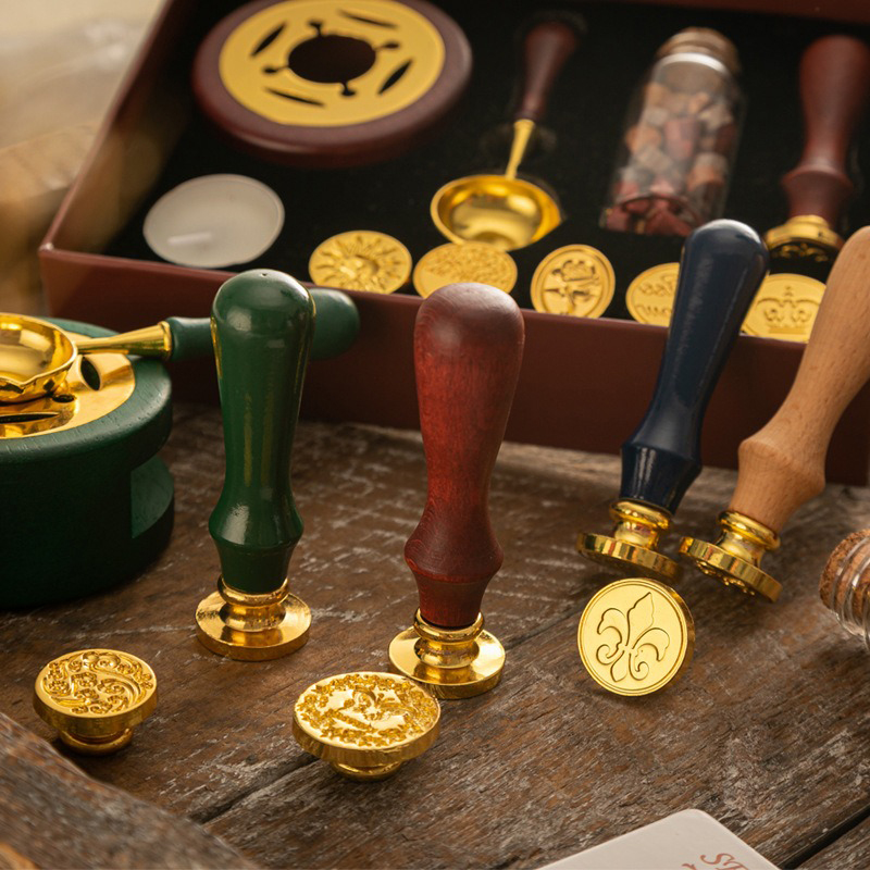 Wax Seal Stamp Set Sealing Wax - огляд і ціна Batik Wax Kit