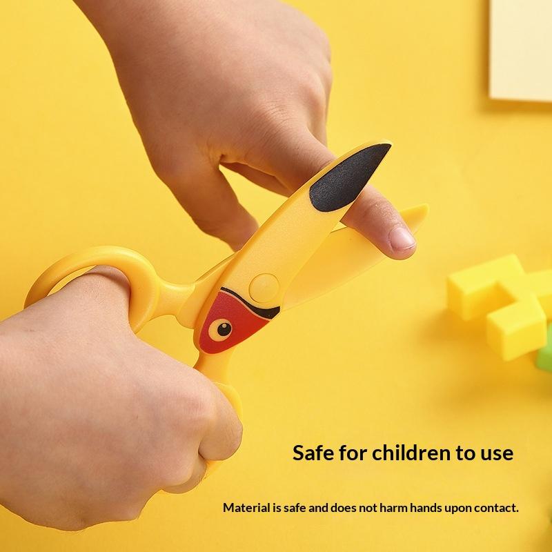 *3Pcs Kids Plastic Scissors Cu - огляд і ціна Art Craft For Preschoolers