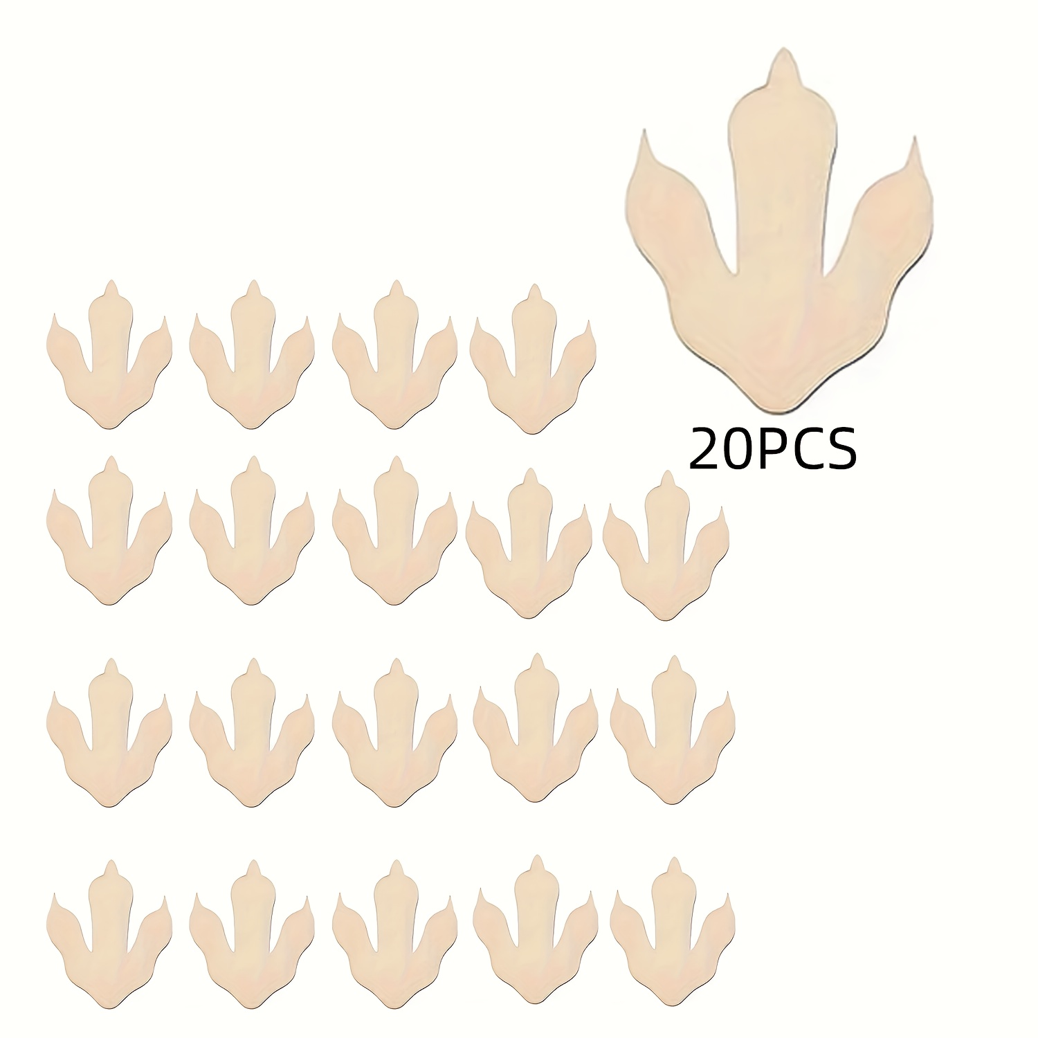 10/20 Pieces Wooden Dinosaur F - огляд і ціна Dinosaur And Craft