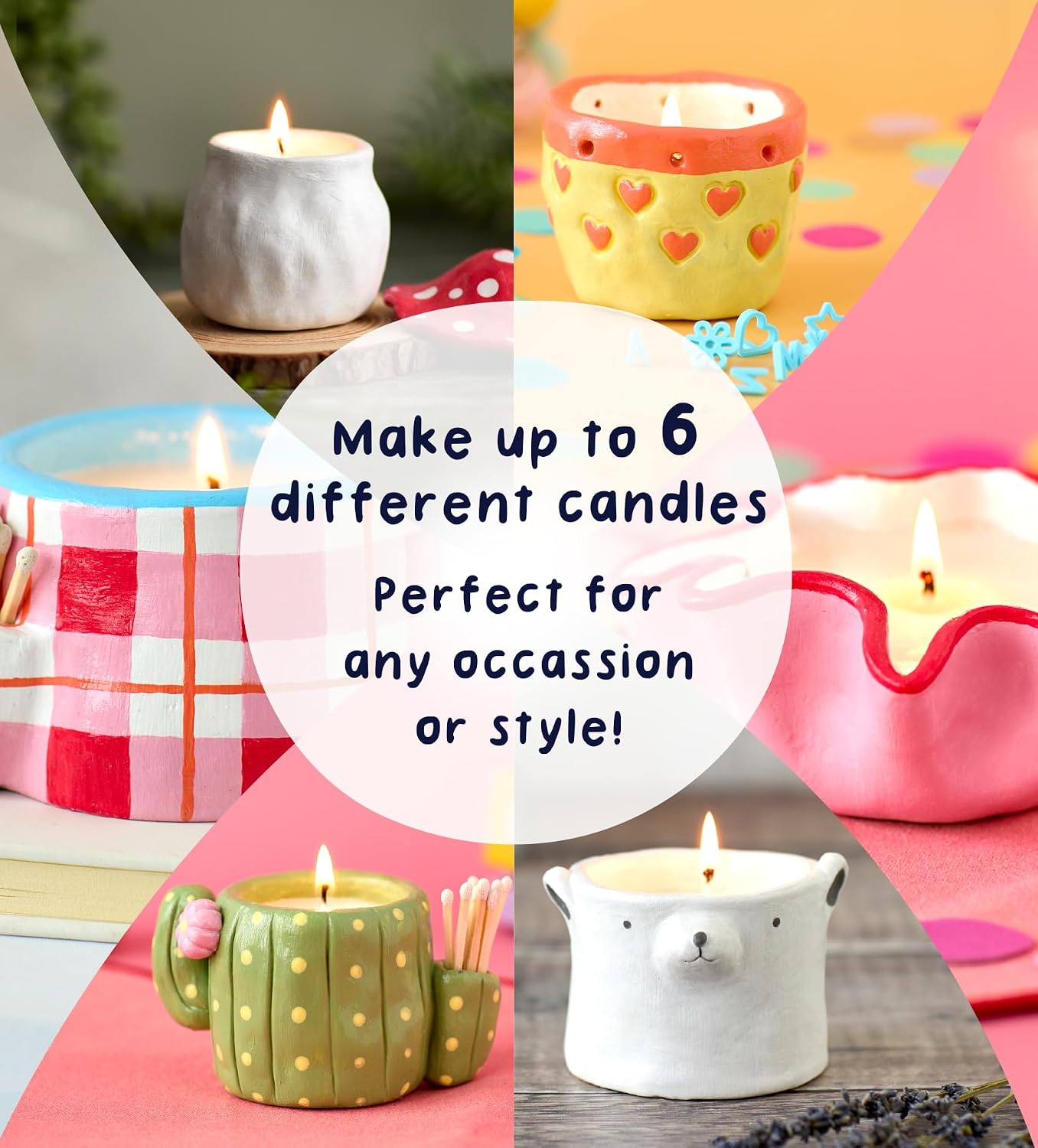 Home Pottery Candle Making Kit - огляд і ціна Air Dry Clay