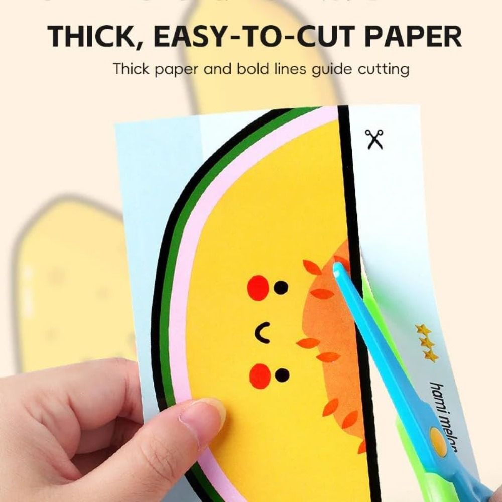 Safety Children Paper Cuttings - огляд і ціна Art Craft For Preschoolers