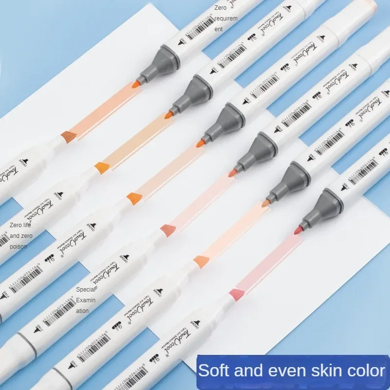 6/12/24/30 Colors Skin Tone Du - огляд і ціна Illustration Marker Set