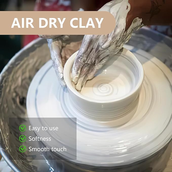 Smooth Air-Dry Clay, Modeling  - огляд і ціна Air Dry Clay