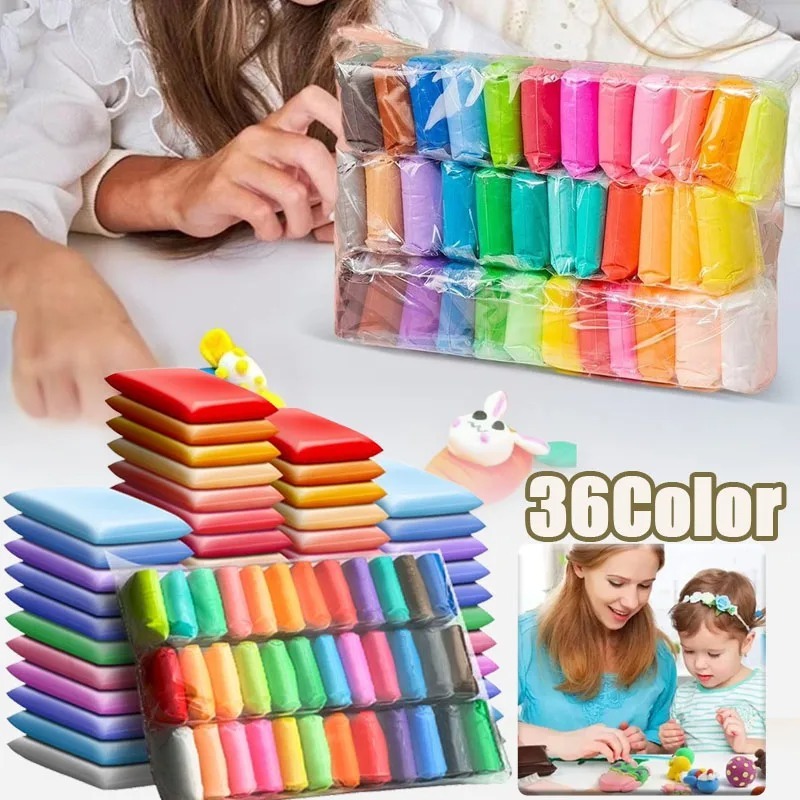 1Bag 36 Colors Super Light Mod - огляд і ціна Air Dry Clay