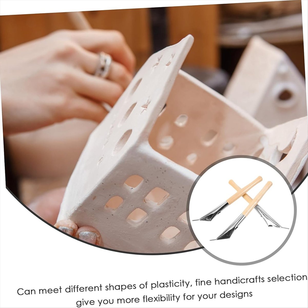A008 3pcs Wax Tool Clay Tool W - огляд і ціна Batik Wax Kit