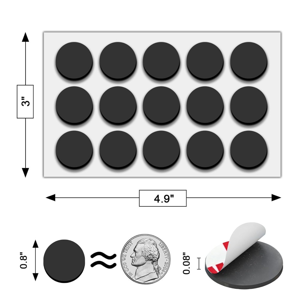 Self Adhesive Magnetic Dots 75 - огляд і ціна Art Craft Stick