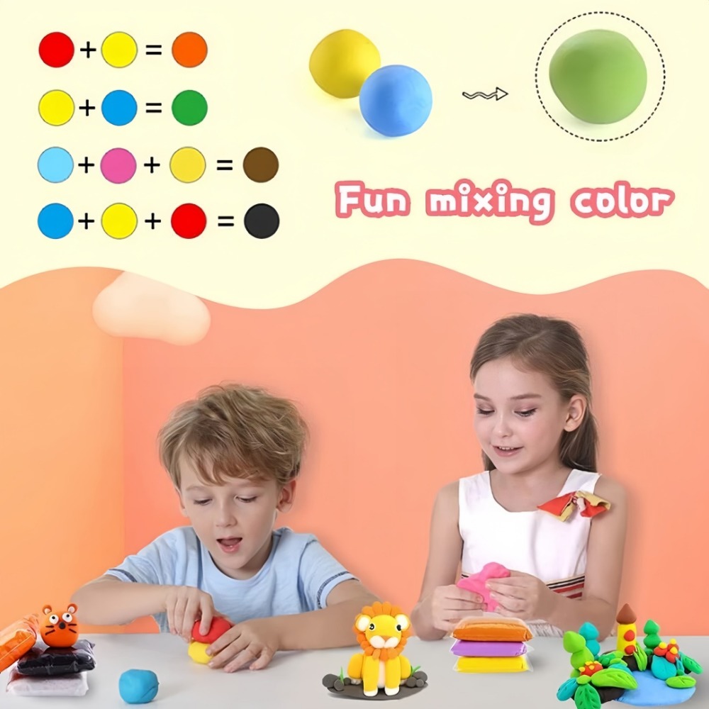 Children Ultra Light Clay DIY  - огляд і ціна Air Dry Clay