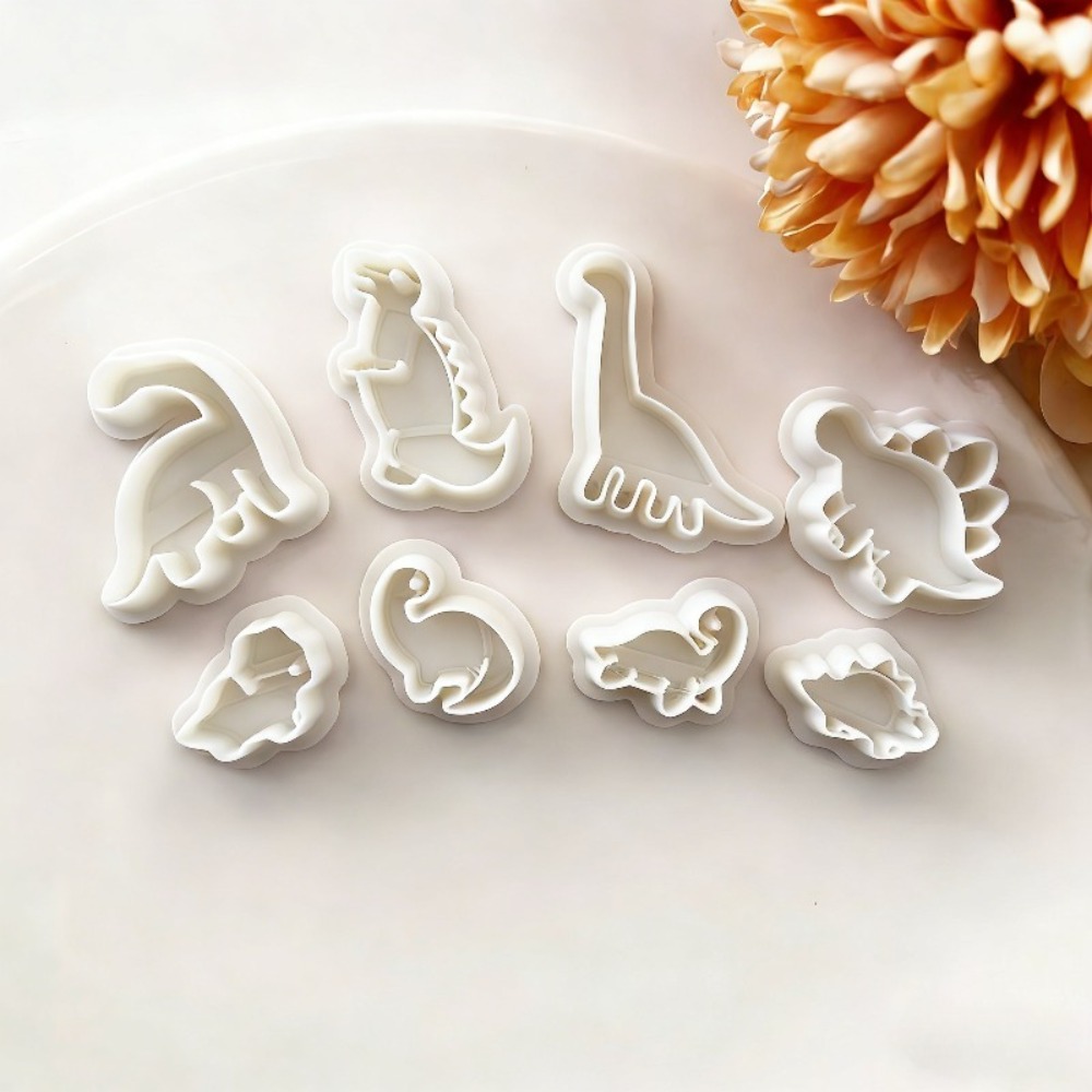 8pcs Cute Dinosaur Clay Cutter - огляд і ціна Dinosaur And Craft