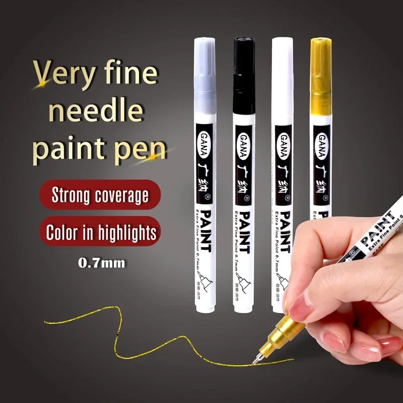 4Pcs/set Oil Based White Black - огляд і ціна Illustration Marker Set