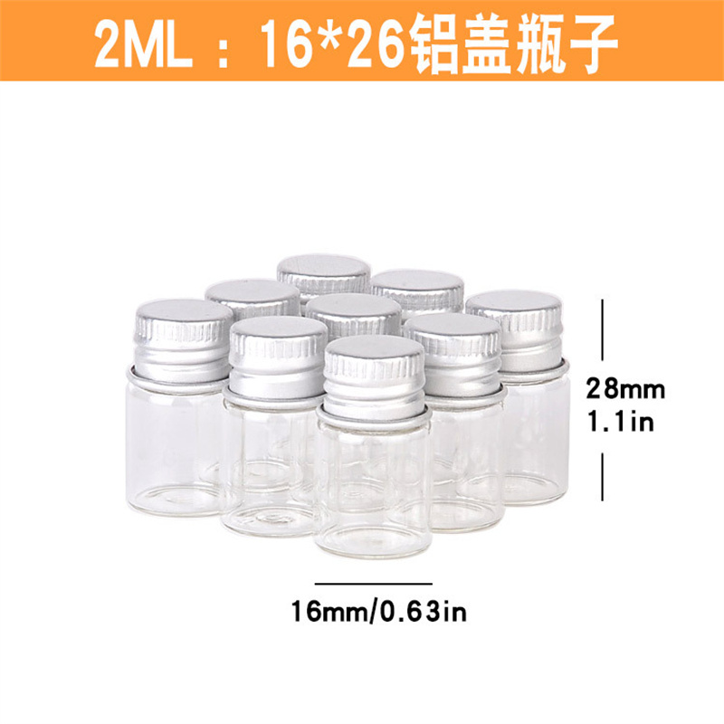400pcs 2ml 4ml 6ml Glass Bottl - огляд і ціна Art Craft Zoo