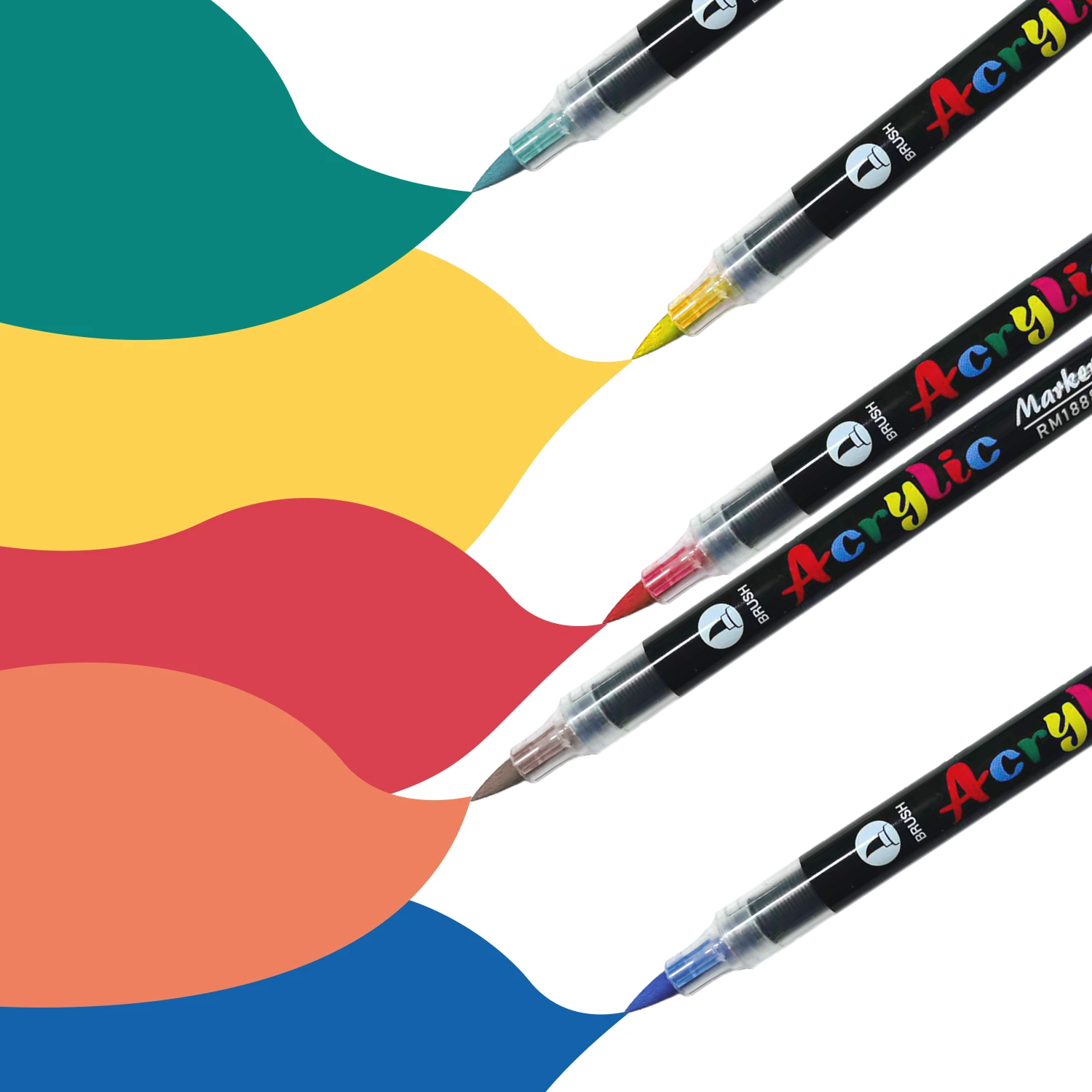 12/24/36/48/60 Colors Acrylic  - огляд і ціна Illustration Marker Set