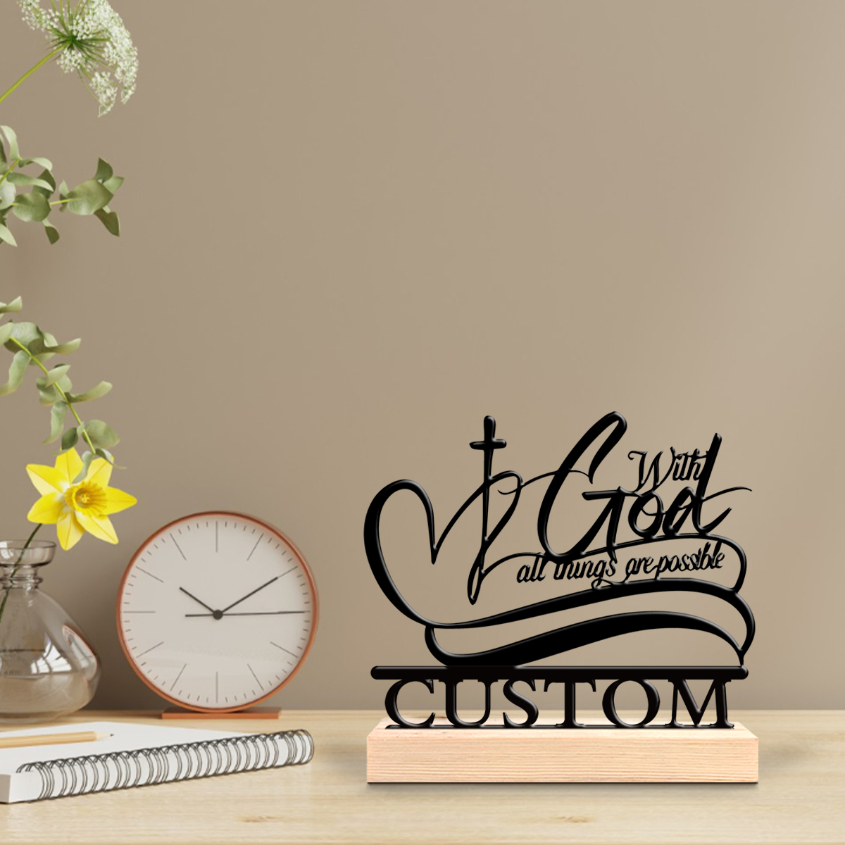 1pc Creative Christian love Cu - огляд і ціна Art Craft Usa