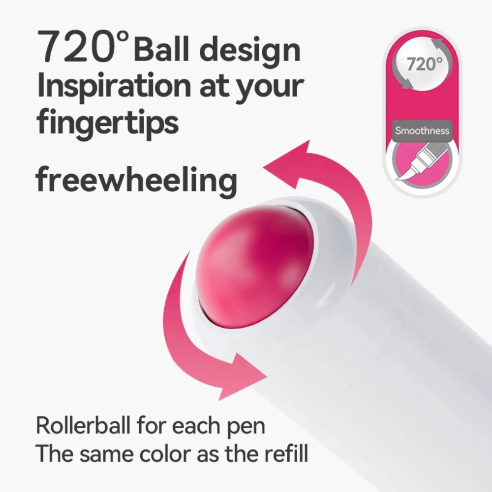 LANGUO 24-288 Colors Acrylic M - огляд і ціна Illustration Marker Set