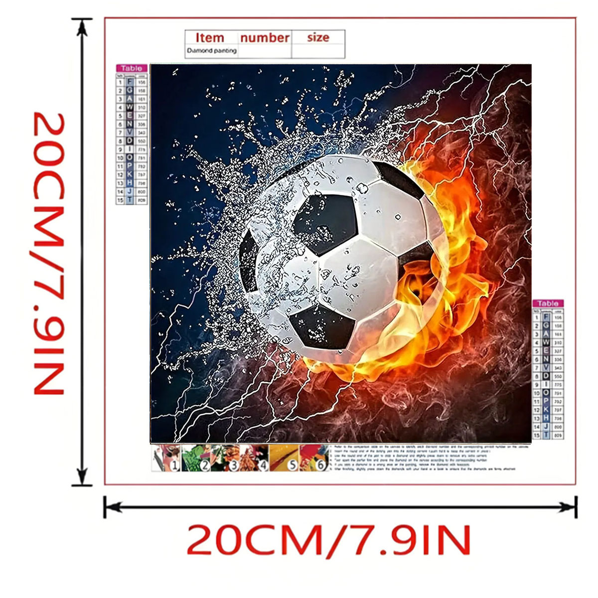 A Set of Football Diamond Pain - огляд і ціна Art Craft Adult