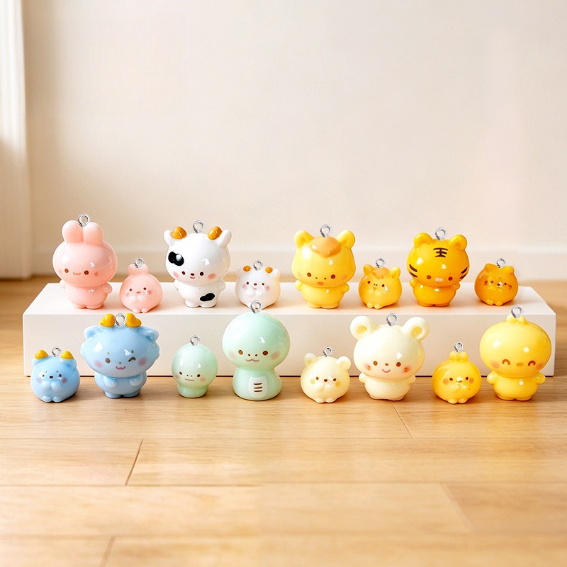 10Pcs Glossy Cartoon Animal Re - огляд і ціна Dinosaur And Craft