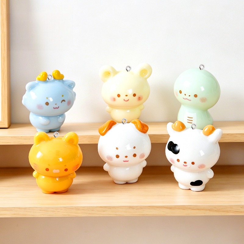 10Pcs Glossy Cartoon Animal Re - огляд і ціна Dinosaur And Craft