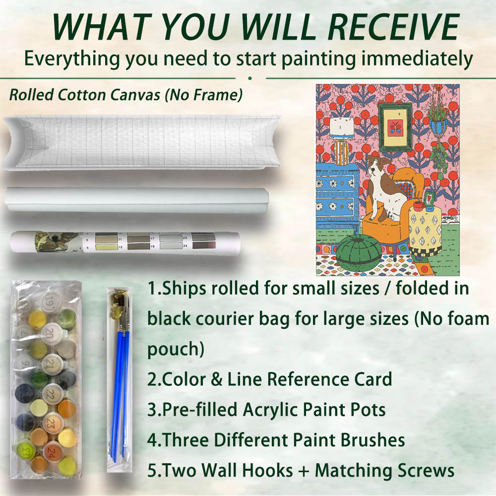 Painting Kits DIY Paint by Num - огляд і ціна Art Craft Village