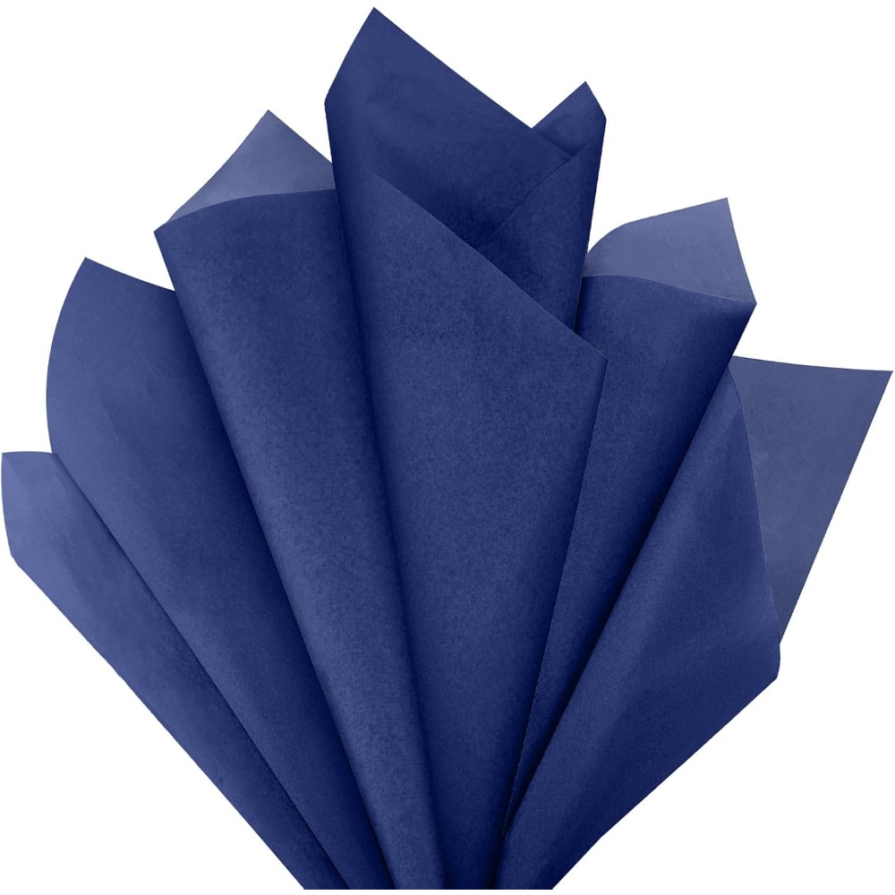 120 Sheets Navy Blue Tissue Pa - огляд і ціна Art Craft Usa