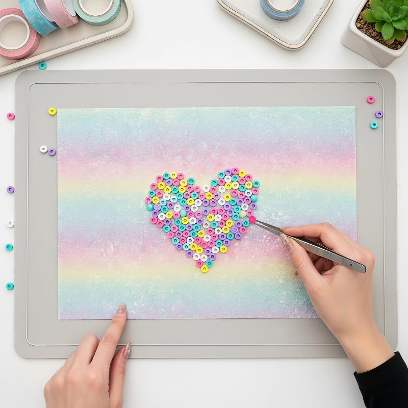 Gradient Glitter Fuse Bead Iro - огляд і ціна Art Craft Stick
