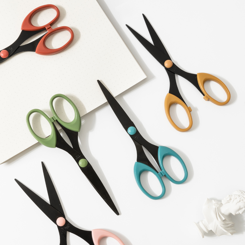 1-5Pcs Morandi Color Scissor S - огляд і ціна Art Craft Stationery