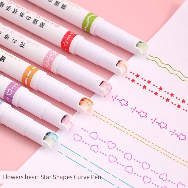 6Pcs Roller Tip Curve Liner Fo - огляд і ціна Art Craft Stationery