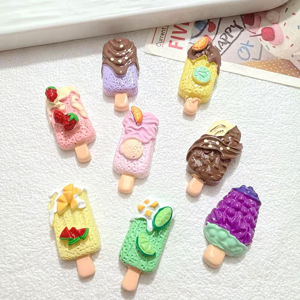 10/100pcs Cute Miniatures Doll - огляд і ціна Art Craft Ice Cream