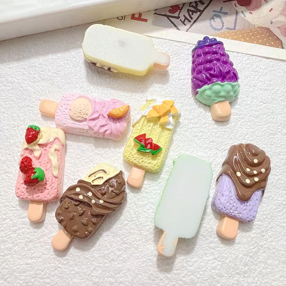 10/100pcs Cute Miniatures Doll - огляд і ціна Art Craft Ice Cream