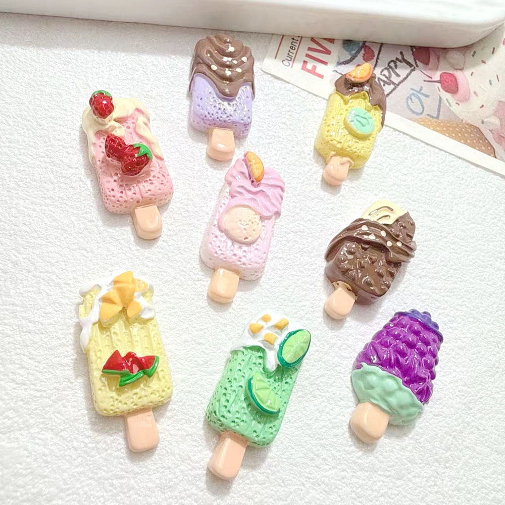 10/100pcs Cute Miniatures Doll - огляд і ціна Art Craft Ice Cream