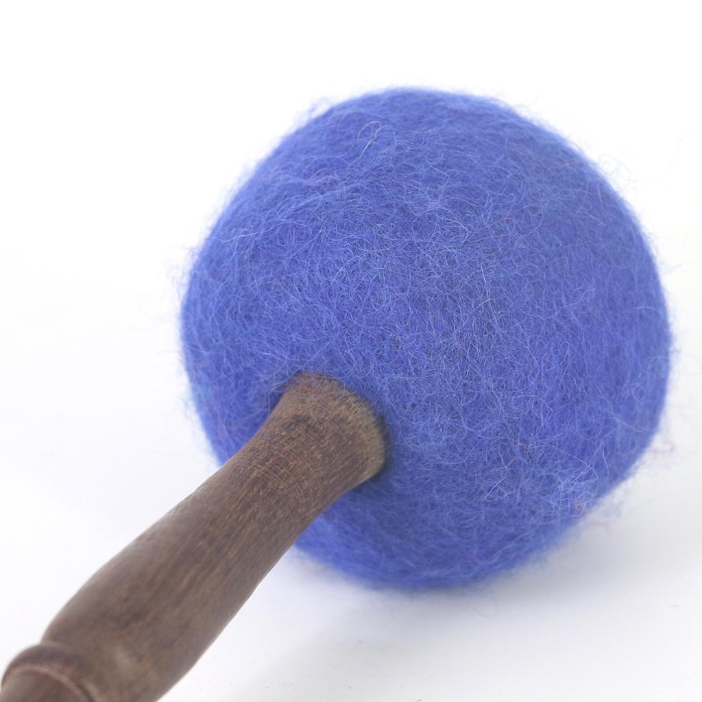 Singing Bowl Wood Mallet Wool  - огляд і ціна Art Craft Stick